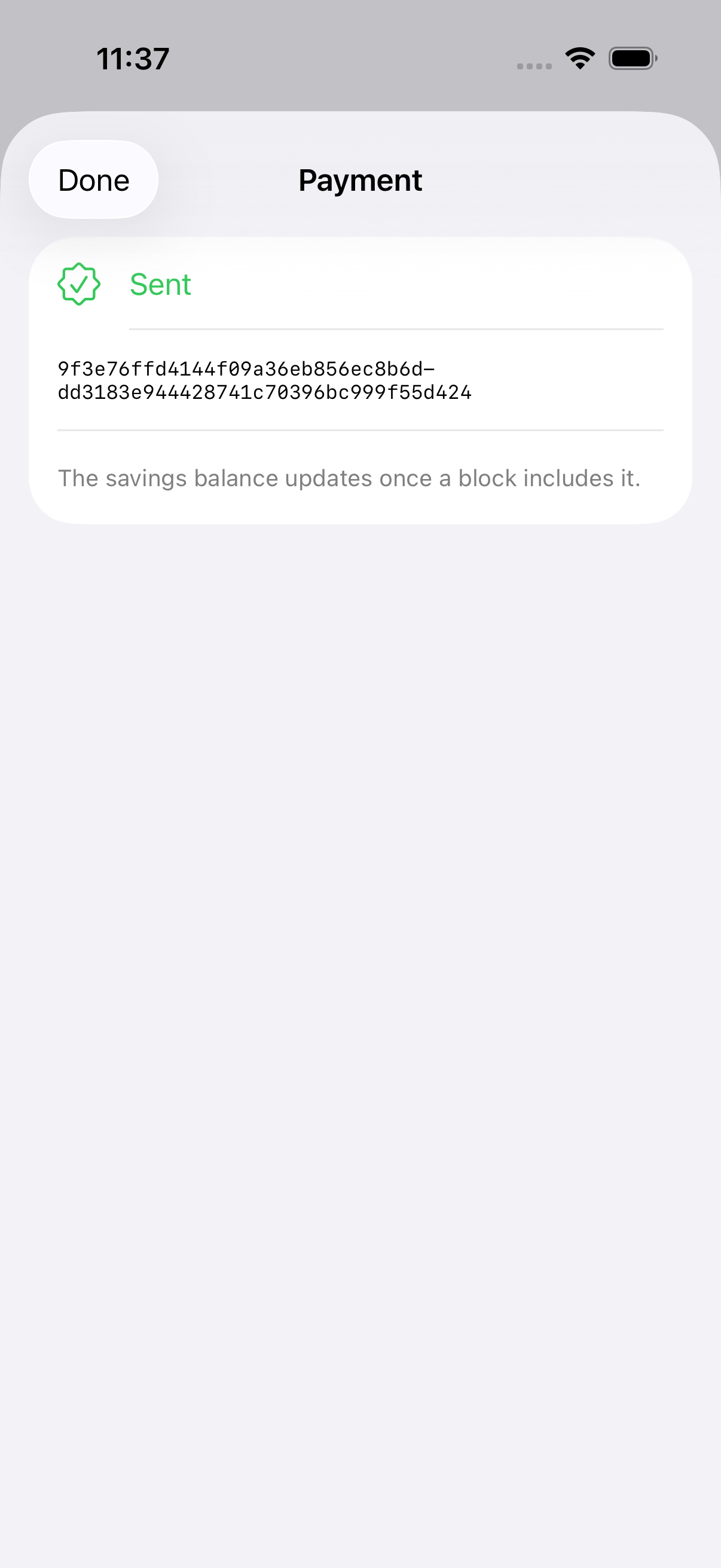Winnow on iPhone: two approve, it sends.
